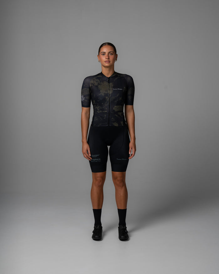 Women's Core Jersey - AMF1 Team Hyper Black