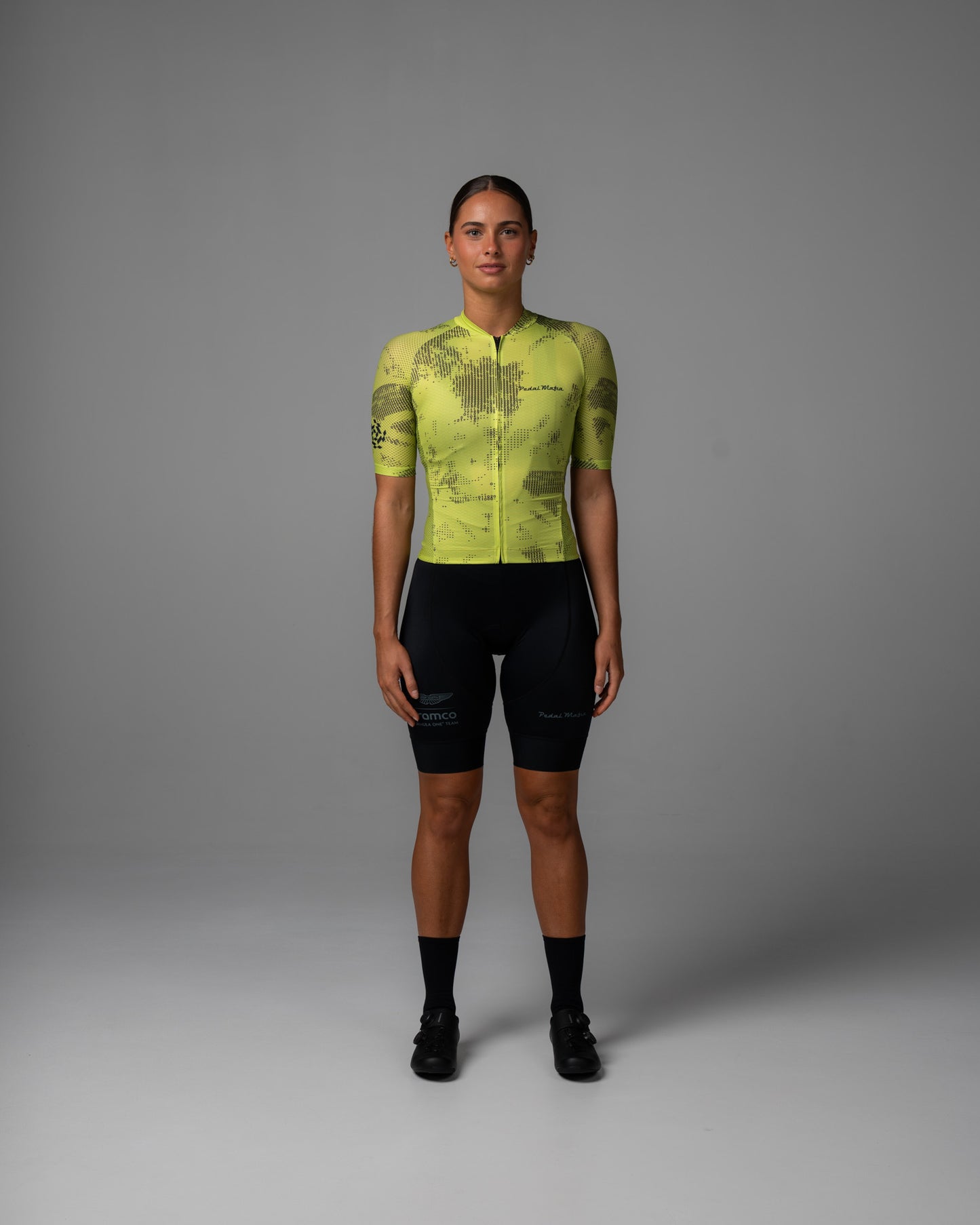 Women's Core Jersey - AMF1 Team Lime Essence