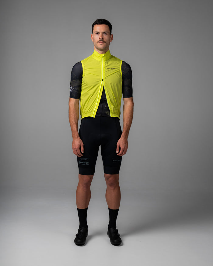 Men's Core Vest - AMF1 Team Lime Essence