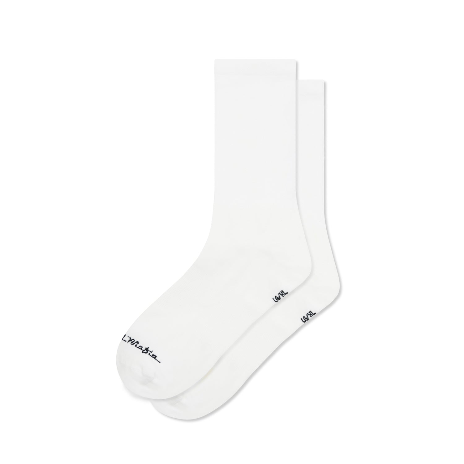 Cycling Socks | Core Sock All White | Pedal Mafia Australia