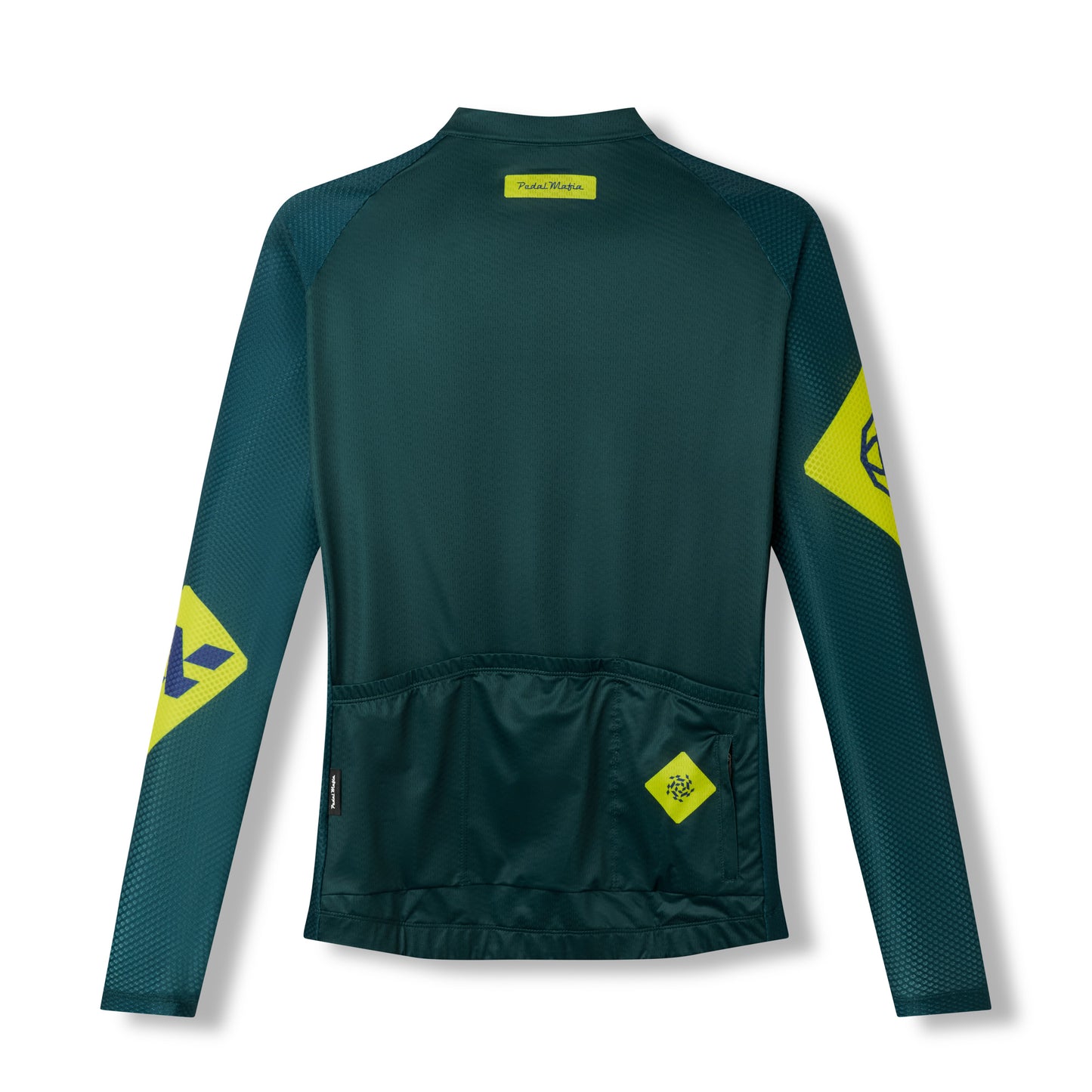 Mens Core Long Sleeve Jersey - VIS Emerald