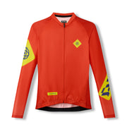 Mens Core Long Sleeve Jersey - VIS Red