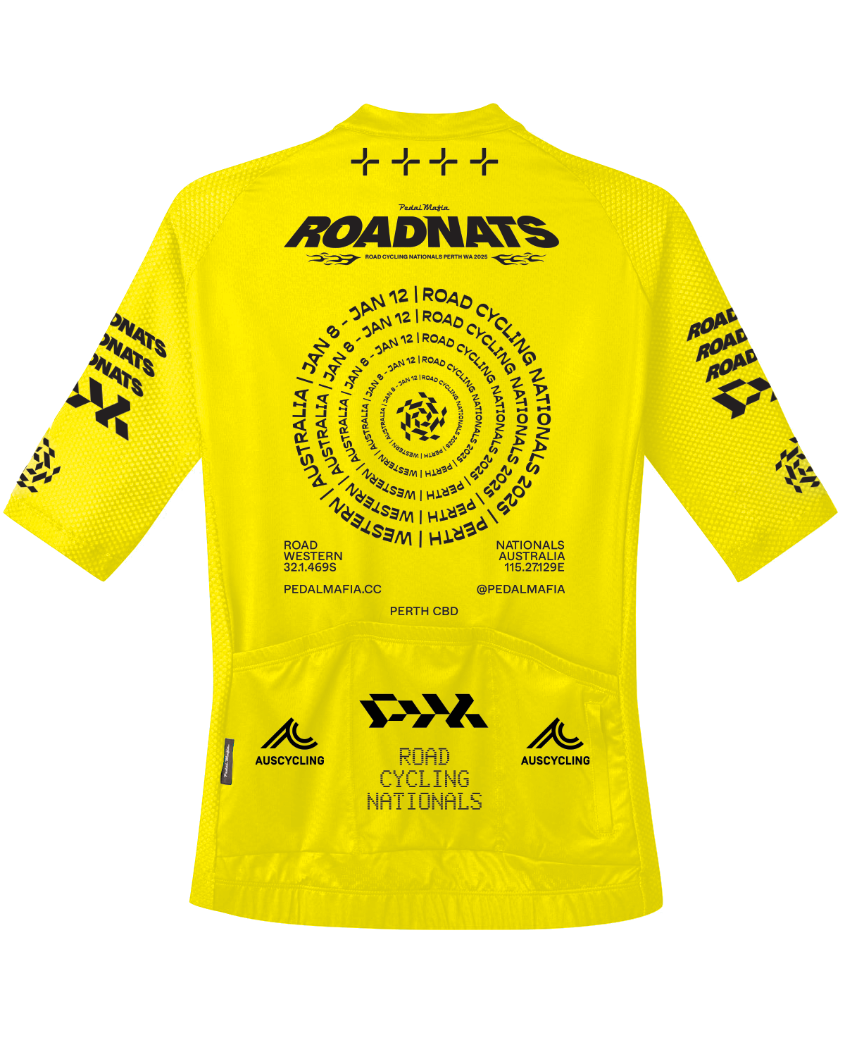 Womens Core Jersey - ROADNATS YELLOW