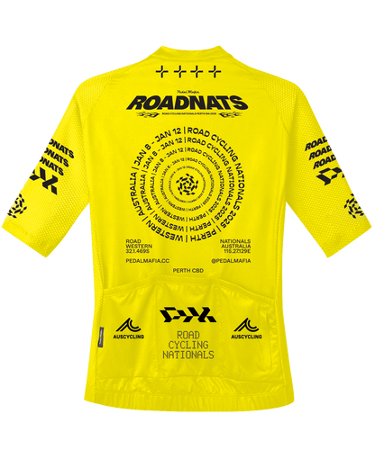 Womens Core Jersey - ROADNATS YELLOW