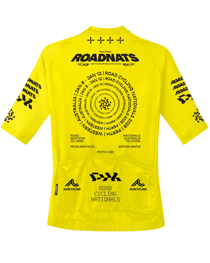 Womens Core Jersey - ROADNATS YELLOW