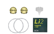 BOA Zero+ Dial D Kit - Gold/White Lace